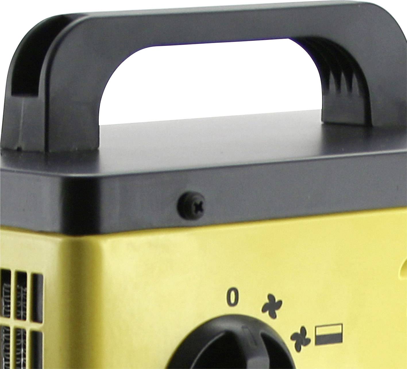 EMERIO FH-110705 Keramik-Heizlüfter 20m² Gelb, Schwarz