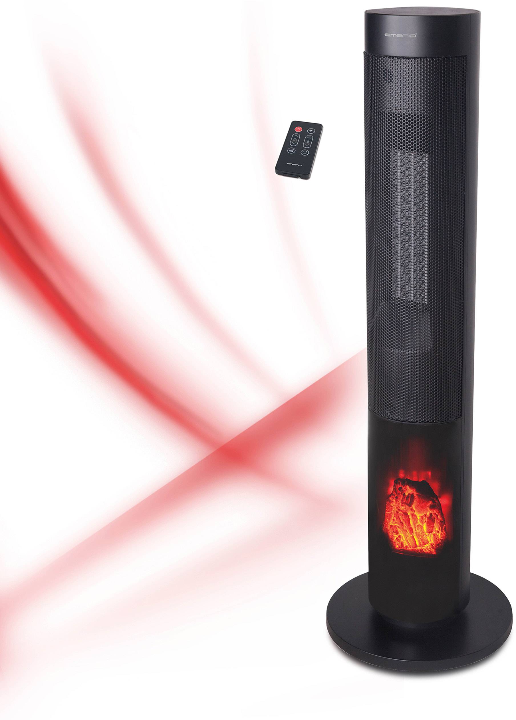 Mo-el FH-117208 Keramik-Heizlüfter Schwarz