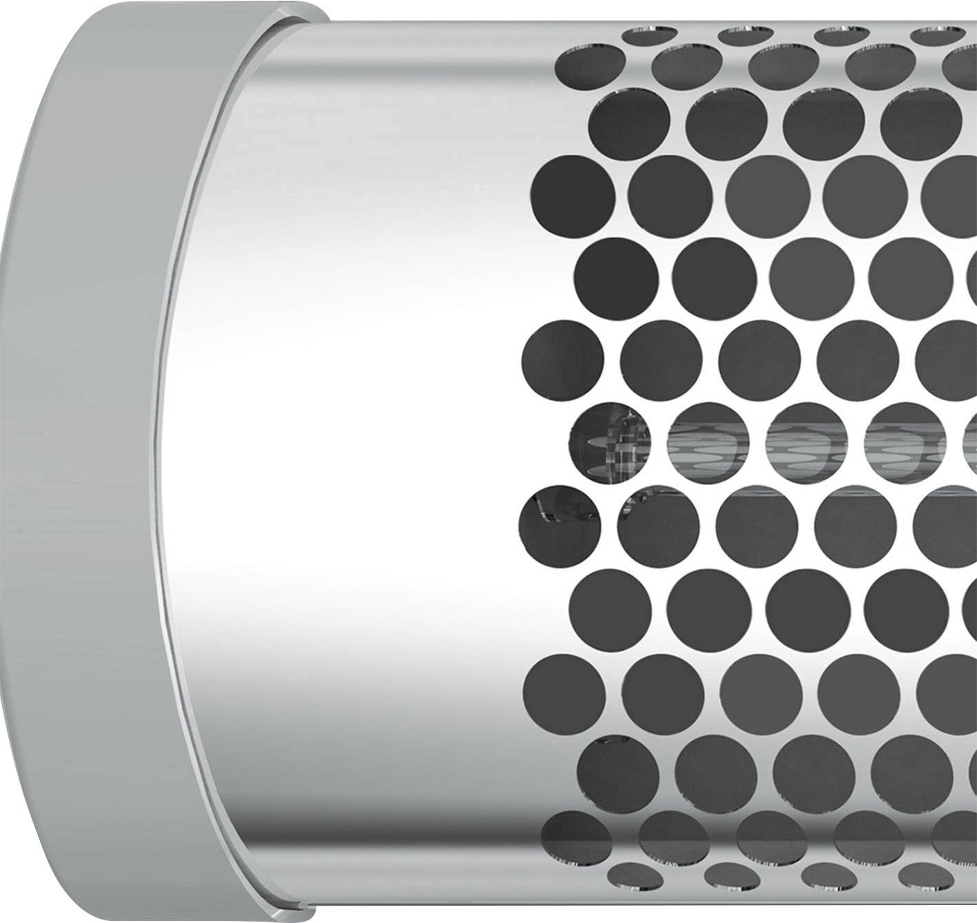 EMERIO QHB-103678 Wickeltischstrahler 600W Grau, Edelstahl