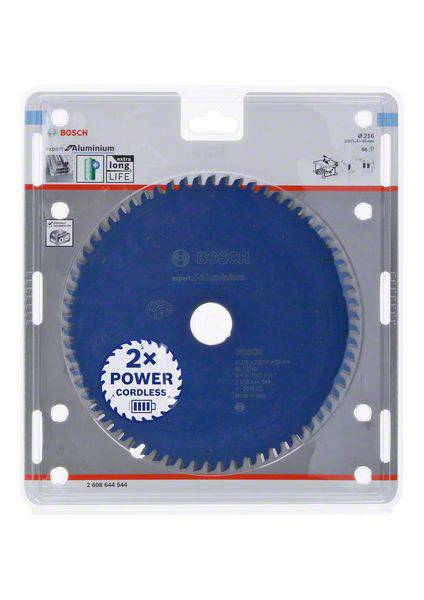 Bosch Accessories 2608644544 Kreissägeblatt 216 x 30mm Zähneanzahl: 66 1St.