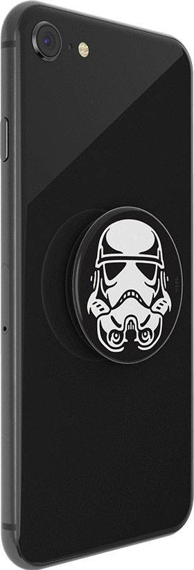 POPSOCKETS Stormtrooper Handy Ständer Schwarz, Weiß