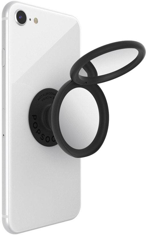 POPSOCKETS Luxe Pop Mirror Handy Ständer Schwarz