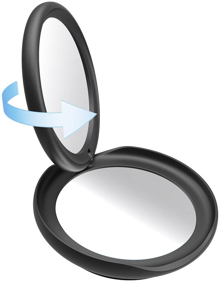 POPSOCKETS Luxe Pop Mirror Handy Ständer Schwarz