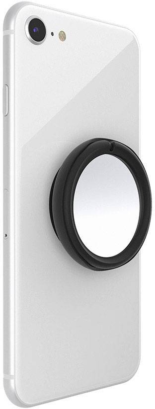 POPSOCKETS Luxe Pop Mirror Handy Ständer Schwarz