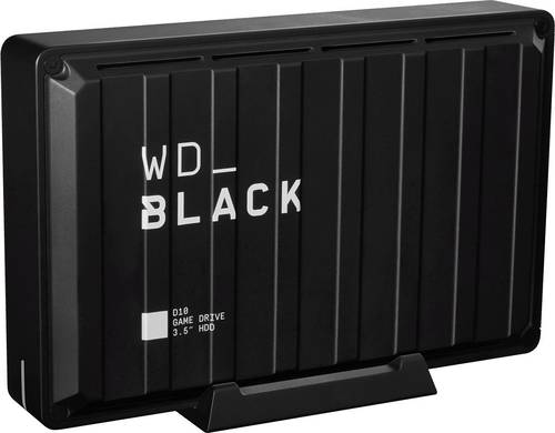 WD Black D10 Game Drive 8TB Externe Festplatte 8.9cm (3.5 Zoll) USB 3.2 Gen 1 Schwarz WDBA3P0080HBK  - Onlineshop Voelkner