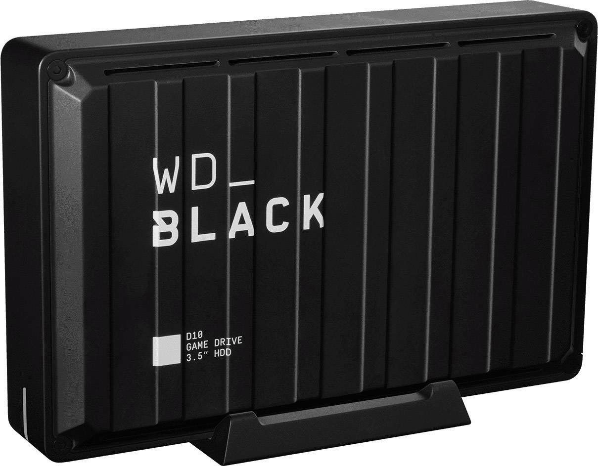 WD Black D10 Game Drive 8 TB Externe Festplatte 8.9 cm (3.5 Zoll) USB-A (USB 3.2 Gen 1) Schwarz WDB