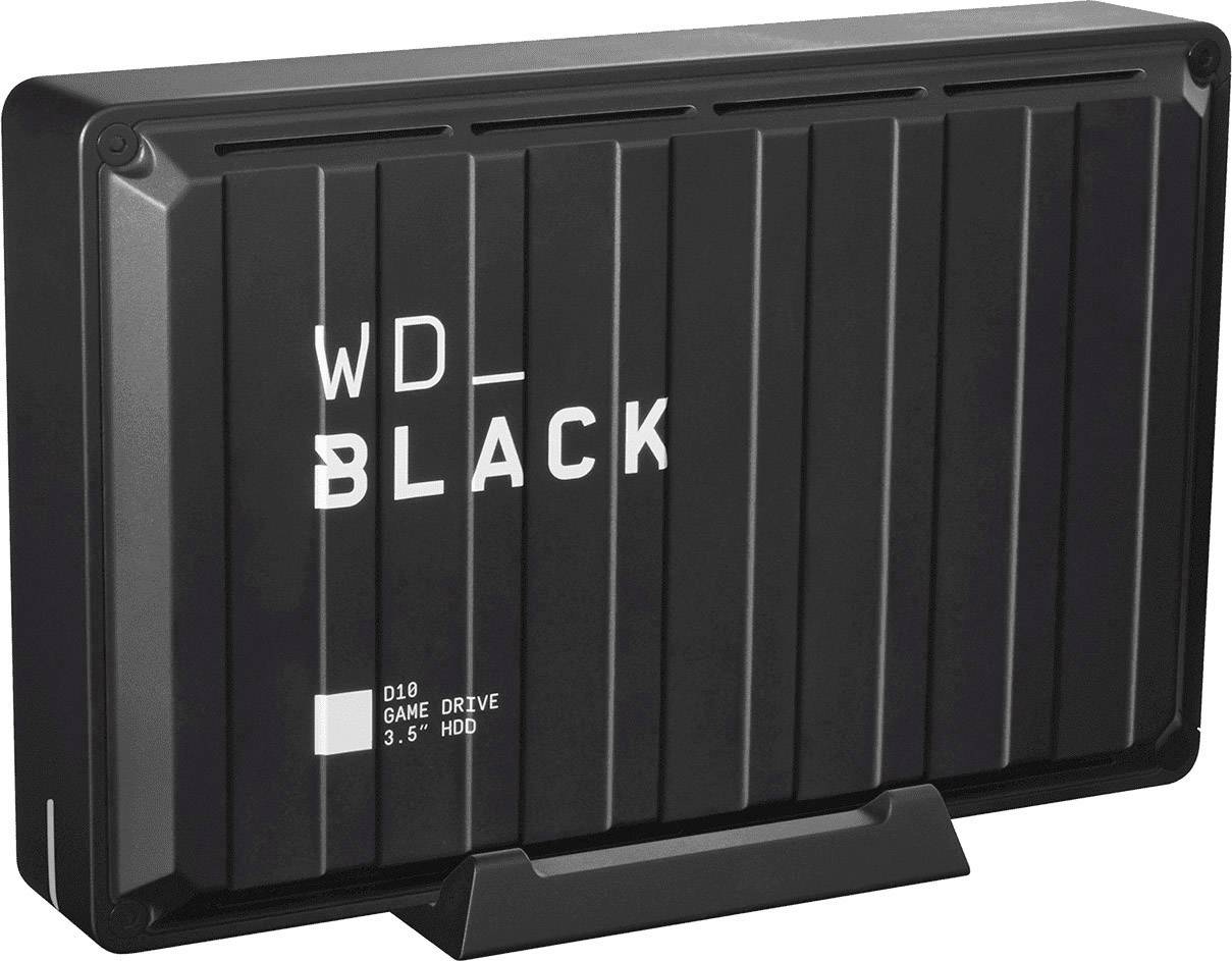 WD Black D10 Game Drive 8 TB Externe Festplatte 8.9 cm (3.5 Zoll) USB-A (USB 3.2 Gen 1) Schwarz WDBA3P0080HBK-EESN