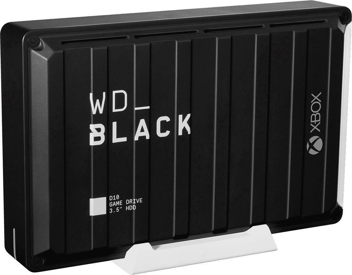 WD Black D10 Game Drive for Xbox One 12TB Externe Festplatte 8.9cm (3.5 Zoll) USB-A (USB 3.2 Gen 1) Schwarz WDBA5E0120HBK-EESN