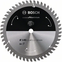 Bosch Accessories 2608837761 Kreissägeblatt 140 x 10mm Zähneanzahl: 50 1St. Bosch Accessories 2608837761 Kreissägeblatt 140 x 10mm Zähneanzahl: 50 1St.