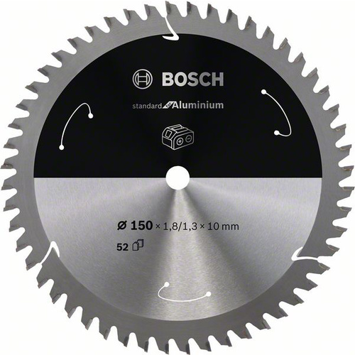 Bosch Accessories 2608837762 Kreissägeblatt 150 x 10mm Zähneanzahl: 52 1St.