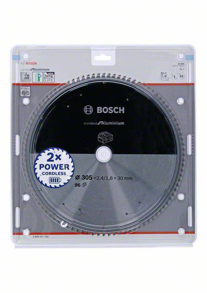 Bosch Accessories 2608837782 Kreissägeblatt 305 x 30mm Zähneanzahl: 96 1St.