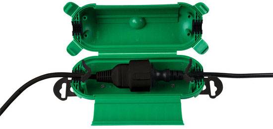 Heitronic 21050 Steckerbox Grün