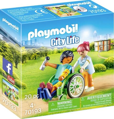 Playmobil Patient im Rollstuhl
