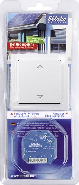 BPB Blisterpack Beschattung Eltako  Starterkit Rollladen-Steuerung  Beschattungselement   Schaltleistung (max.) 1000 W