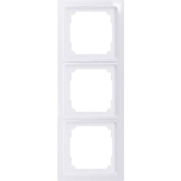 Eltako 3fach Rahmen Weiß (glänzend) 30055828