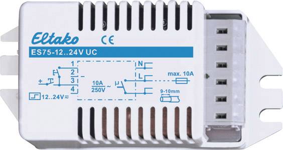 Eltako Stromstoßschalter f.EB ES75-12..24V UC