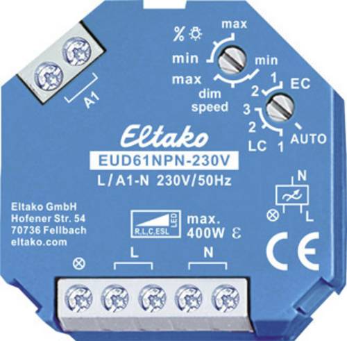 Eltako 61100802 Universal-Dimmer Blau