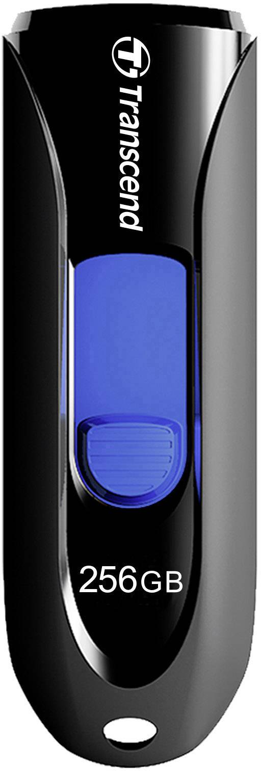 Transcend JetFlash® 790 USB-Stick 256GB Schwarz, Blau TS256GJF790K USB-A (USB 3.1 Gen 1)
