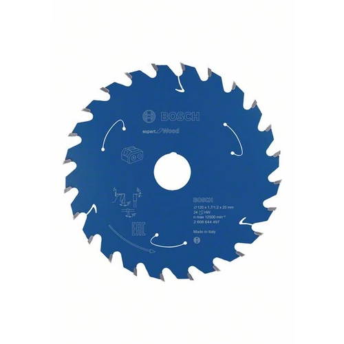 Bosch Accessories 2608644497 Kreissägeblatt 120 x 20mm Zähneanzahl: 24 1St. Bosch Accessories 2608644497 Kreissägeblatt 120 x 20mm Zähneanzahl: 24 1St.