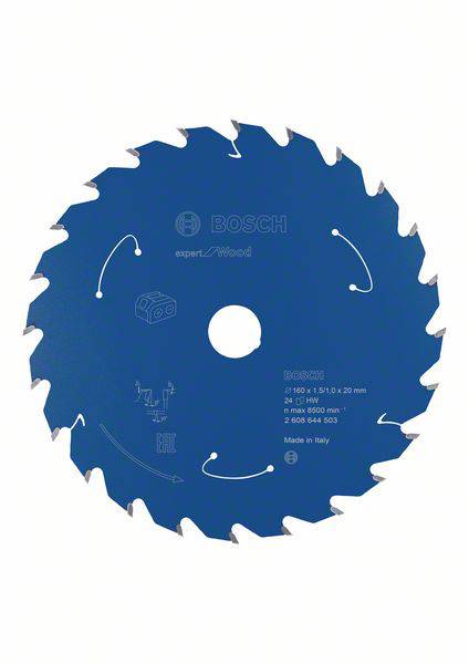 Bosch Accessories 2608644503 Kreissägeblatt 160 x 20 mm Zähneanzahl: 24 1 St.