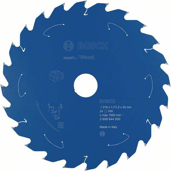 Bosch Accessories 2608644520 Kreissägeblatt 216 x 30 mm Zähneanzahl: 24 1 St.