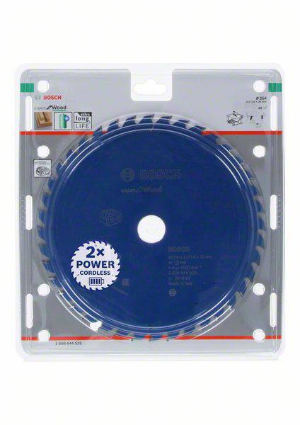 Bosch Accessories 2608644525 Kreissägeblatt 254 x 30 mm Zähneanzahl: 40 1 St.