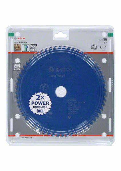 Bosch Accessories 2608644526 Kreissägeblatt 254 x 30 mm Zähneanzahl: 60 1 St.