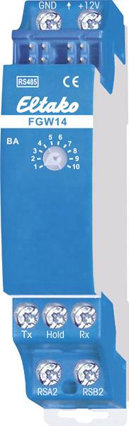Eltako FGW14 RS485 LAN-Gateway Hutschiene