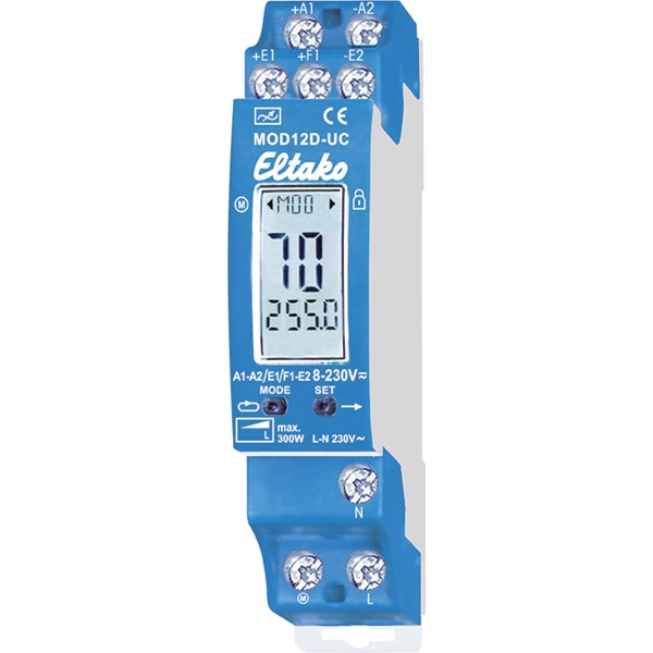 Eltako 21100906 Drehzahlsteller Blau Eltako 21100906 Drehzahlsteller Blau