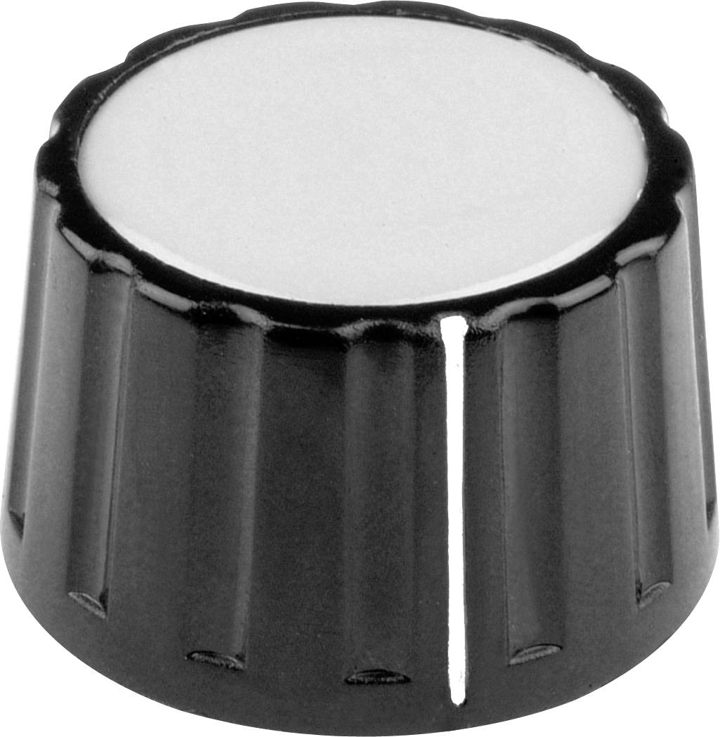 Mentor 333.61 333.61 Drehknopf mit Knopfmarkierung Schwarz (Ø x H) 28 mm x 17 mm 1 St.