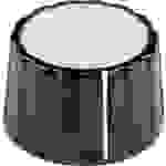 Tête de bouton rotatif Mentor 333.61 avec marquage noir (Ø x H) 28 mm x 17 mm 1 pc(s)