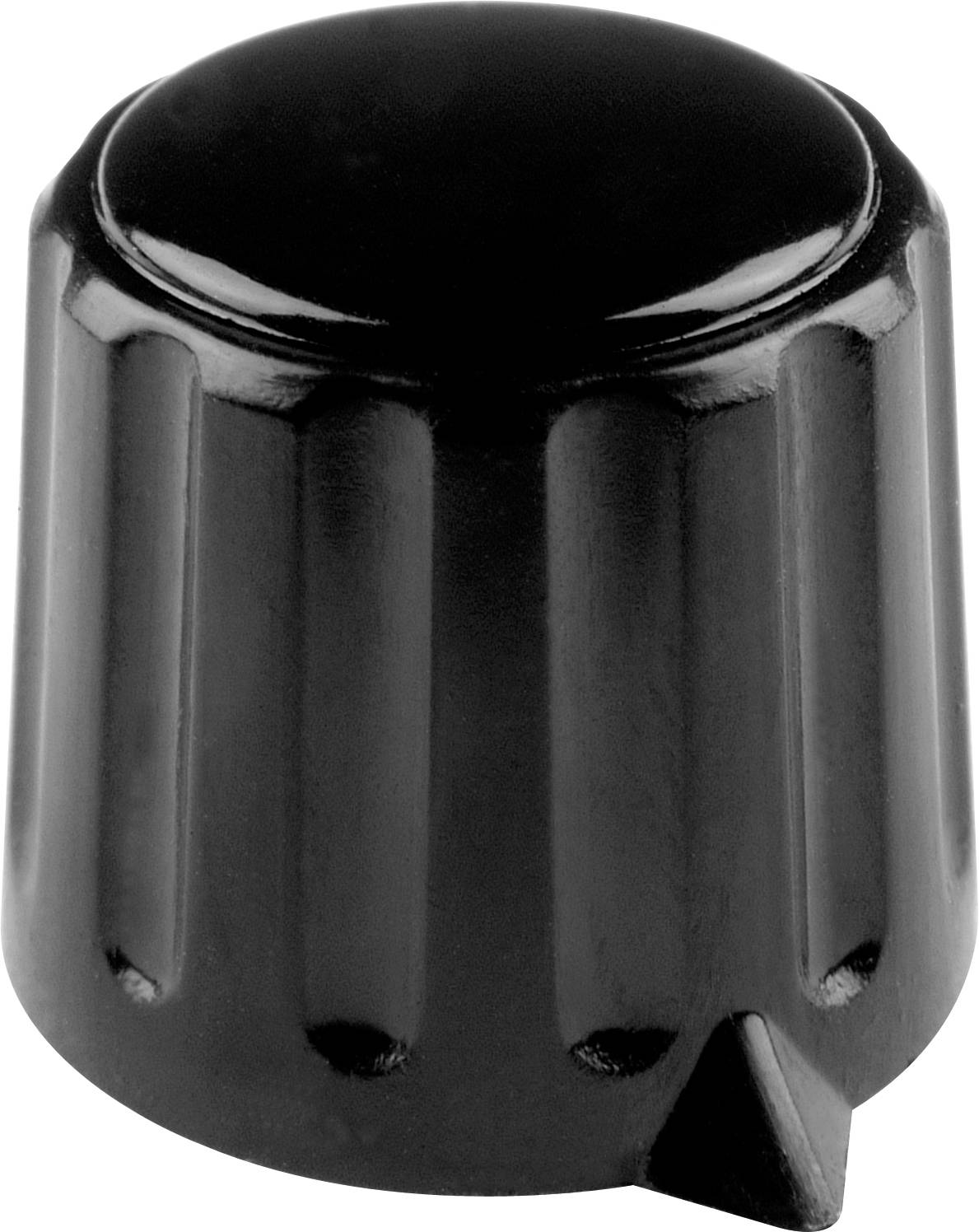 Mentor 4312.6133 4312.6133 Drehknopf Schwarz (Ø x H) 28 mm x 18.5 mm