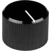 Tête de bouton rotatif Mentor 505.6131 avec marquage noir (Ø x H) 12 mm x 12 mm 1 pc(s)