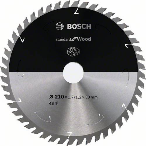 Bosch Accessories 2608837714 Hartmetall Kreissägeblatt 210 x 30 mm Zähneanzahl: 48 1 St.