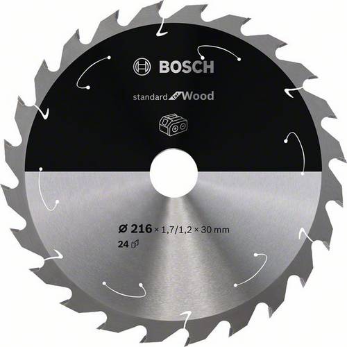 Bosch Accessories 2608837724 Hartmetall Kreissägeblatt 216 x 30 mm Zähneanzahl: 24 1 St.