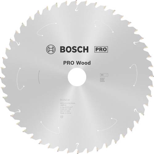 Bosch Accessories 2608837728 Hartmetall Kreissägeblatt 250 x 30 mm Zähneanzahl: 48 1 St.