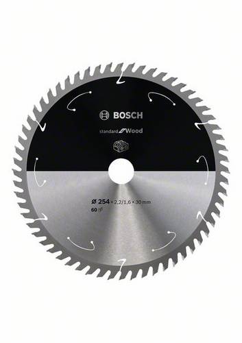 Bosch Accessories 2608837736 Hartmetall Kreissägeblatt 254 x 30 mm Zähneanzahl: 60 1 St.