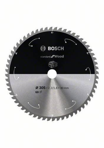 Bosch Accessories 2608837742 Kreissägeblatt 305 x 30 mm Zähneanzahl: 60 1 St.