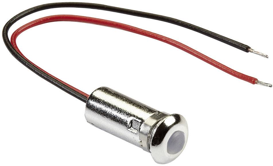 Mentor 2660.8507 LED-Signalleuchte Weiß Linse 5mm 2.85V 20mA