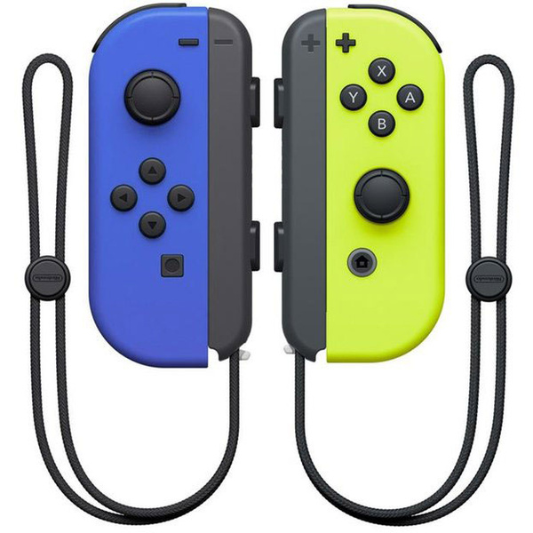 Nintendo Switch Joy-Con 2er-Set blau/neon-gelb Manette Nintendo Switch bleu, jaune fluorescent