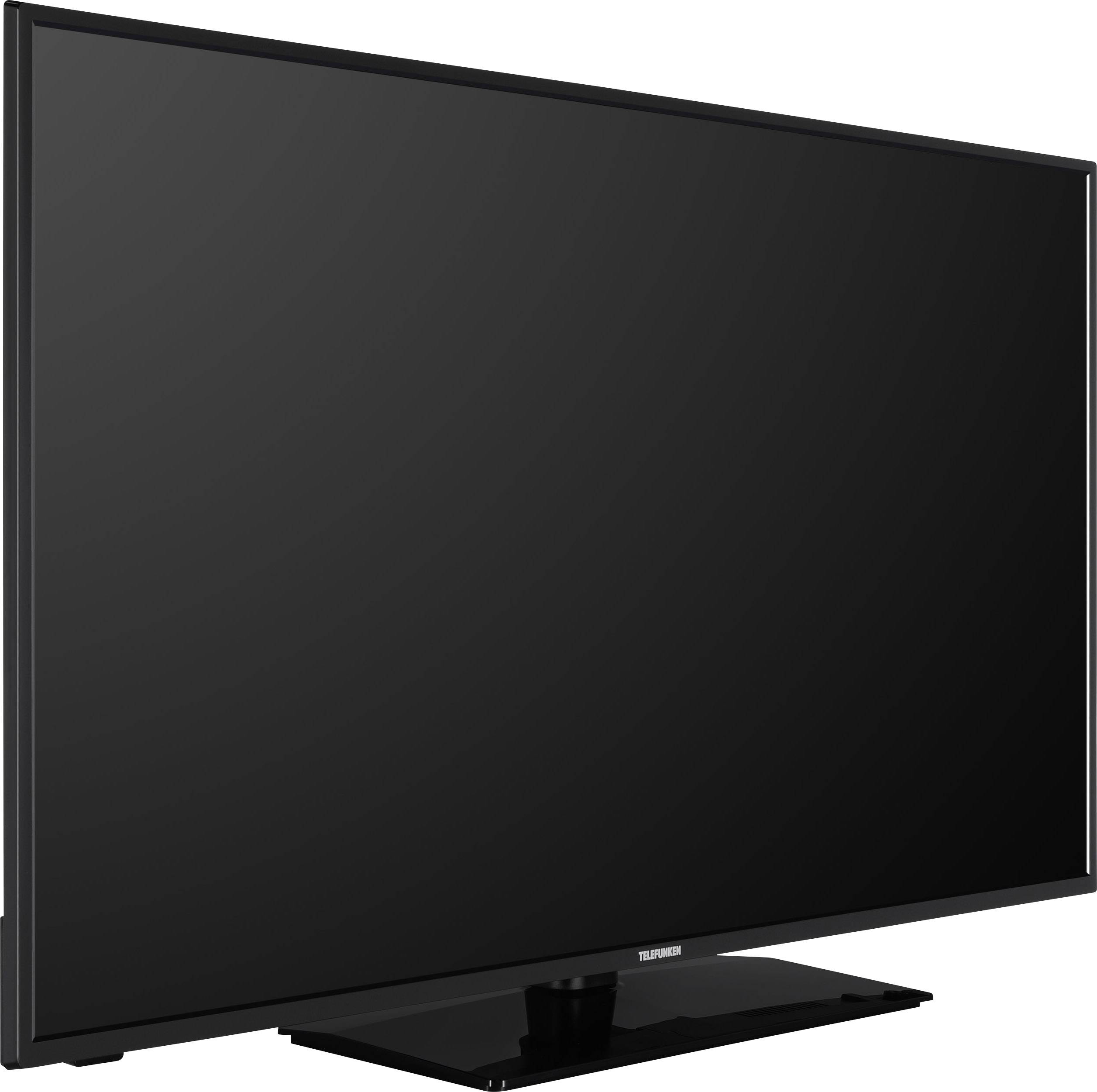 Telefunken C50U446A LED-TV 127 cm 50 Zoll EEK G (A - G) DVB-T2, DVB-C, DVB-S, UHD, Smart TV, WLAN, CI+ Schwarz