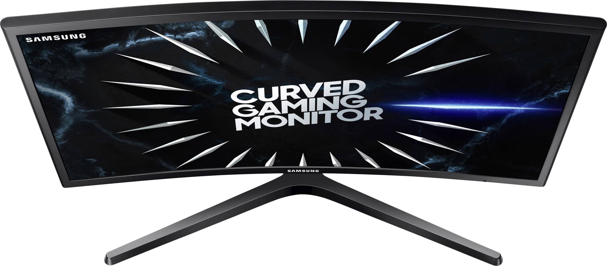 Samsung C24RG54FQU Gaming Monitor 61 cm (24 Zoll) EEK G (A - G) 1920 x 1080 Pixel Full HD 4 ms HDMI®, DisplayPort, Kopfhörer (3.5 mm Klinke) VA LED