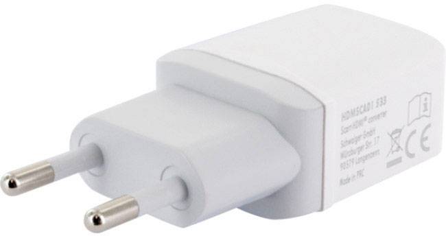 Schwaiger HDMSCA02 533 Scart auf HDMI Konverter