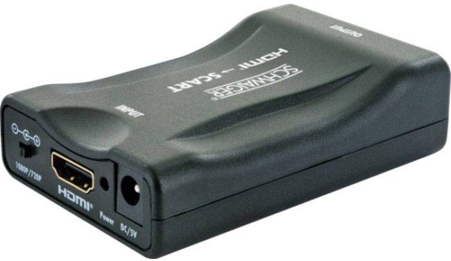 Schwaiger HDMSCA02 533 Scart auf HDMI Konverter