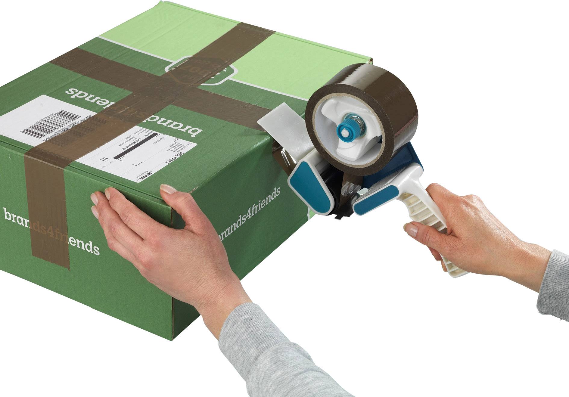 Wenko Klebeband-Abroller 88493500 Weiß Rollenbreite (max.): 50mm