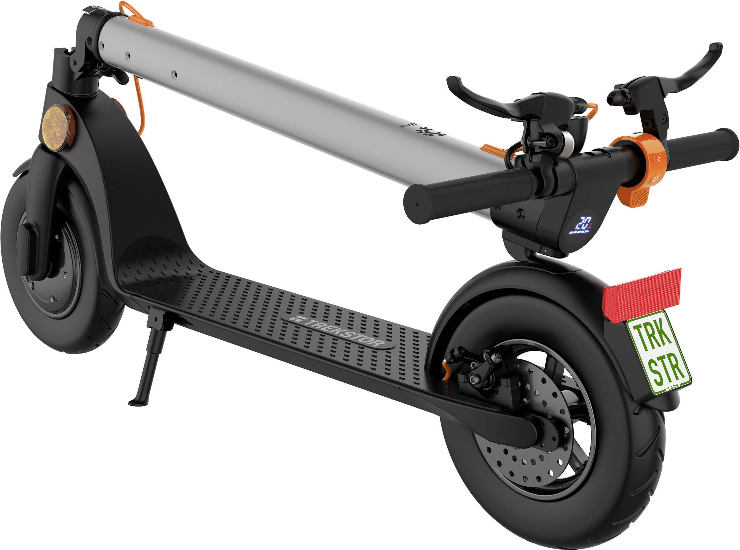 TrekStor® e.Gear Scooter EG40610 E-Scooter Schwarz Li-Ion 36V 6.4Ah Straßenzulassung: Deutschland