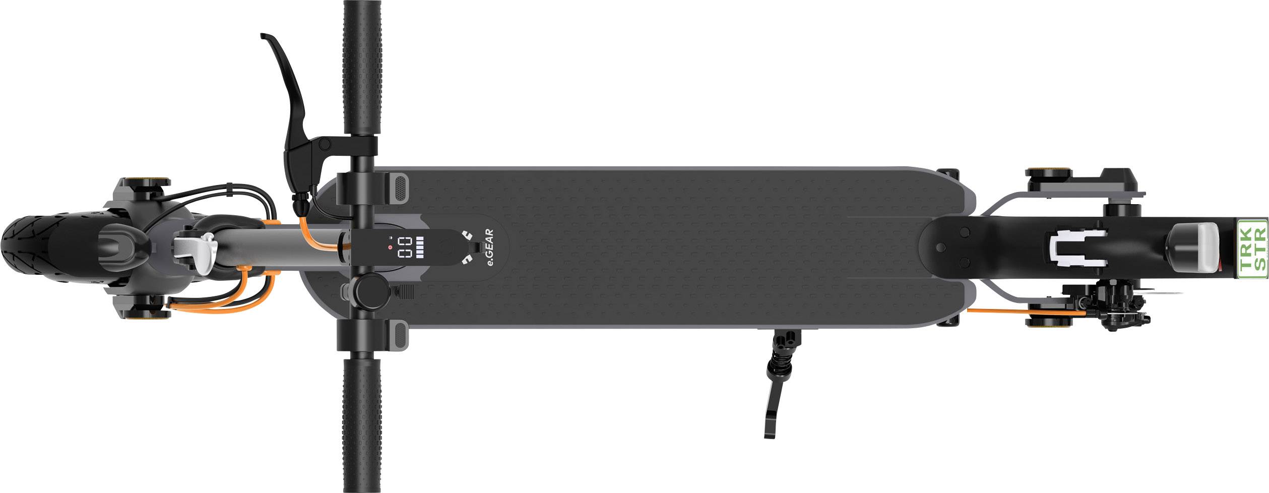 TrekStor® e.Gear Scooter EG3178 E-Scooter Schwarz, Grau Li-Ion 36V 7.5Ah Straßenzulassung: Deutschland