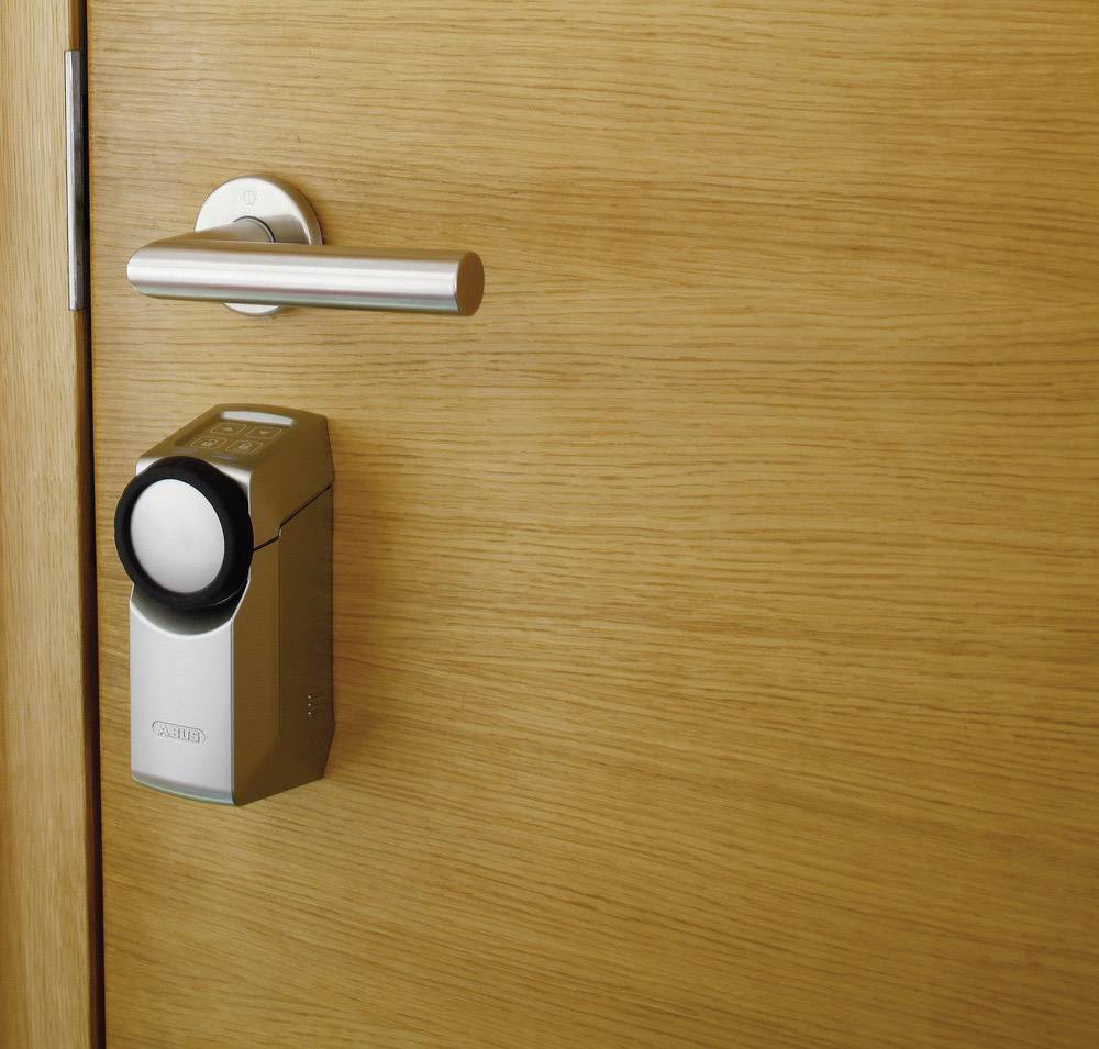 ABUS SHHT10000S Funk-Türschlossantrieb Smartvest, Smart Security World, Z-Wave, Z-Wave