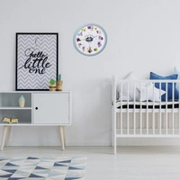 TFA Dostmann Little Monsters Quarz Wanduhr 30.9cm x 4.4cm Türkis TFA Dostmann Little Monsters Quarz Wanduhr 30.9cm x 4.4cm Türkis