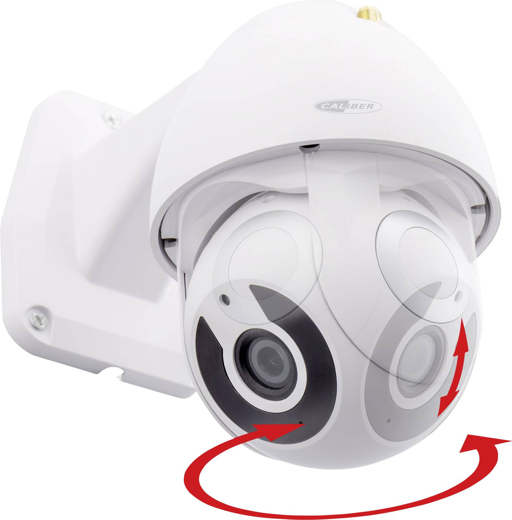 Caliber HWC403PT WLAN IP Überwachungskamera 1920 x 1080 Pixel